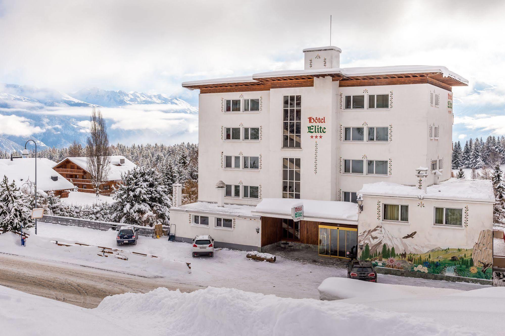 Hotel Elite Crans-Montana Exterior foto